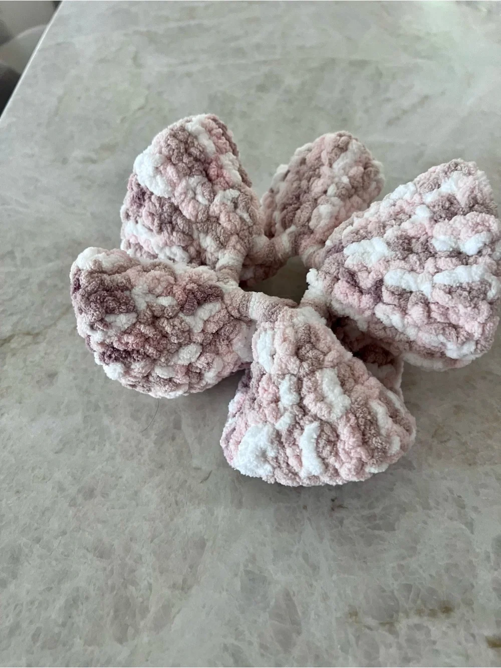 11 year olds small business Handmade crochet  Big Scrunchie custom color